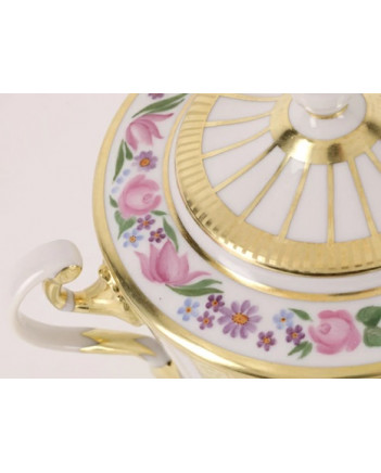 LOMONOSOV IMPERIAL PORCELAIN TEA SET ALEXANDRIA THE MEMORY 20pc