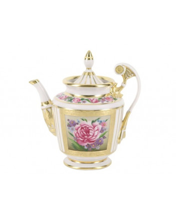 LOMONOSOV IMPERIAL PORCELAIN TEA SET ALEXANDRIA THE MEMORY 20pc