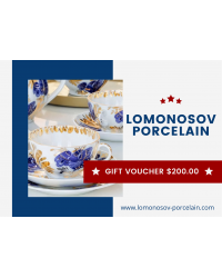 GIFT VOUCHER $200.00 LOMONOSOV IMPERIAL PORCLELAIN FACTORY
