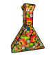 BLACK TEA IN METAL GIFT BALALAIKA BOX KHOKHLOMA PALECH BLACK 50 GR 1.8 OZ