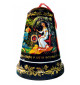BLACK TEA IN METAL GIFT BELL BOX PALEKH RUSSIAN FAIRYTALE BLACK 50 GR 1.8 OZ