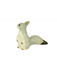 LOMONOSOV IMPERIAL PORCELAIN FIGURINE SQUIRREL IN WINTER