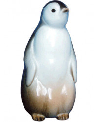 LOMONOSOV IMPERIAL PORCELAIN FIGURINE BIRD PENGUIN #1 MALE