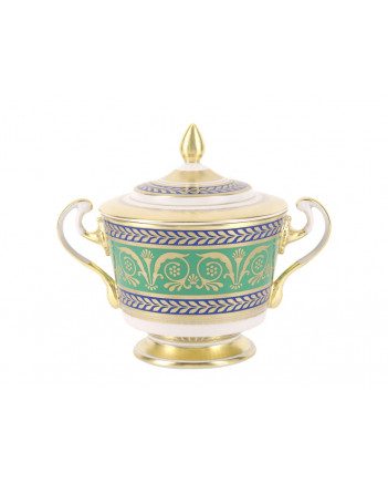 LOMONOSOV IMPERIAL PORCELAIN TEA SET SERVICE GOLDEN 20 items