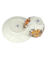  LOMONOSOV IMPERIAL PORCELAIN TEACUP AND SAUCER TULIP MY GARDEN 250 ML/8.45 OZ