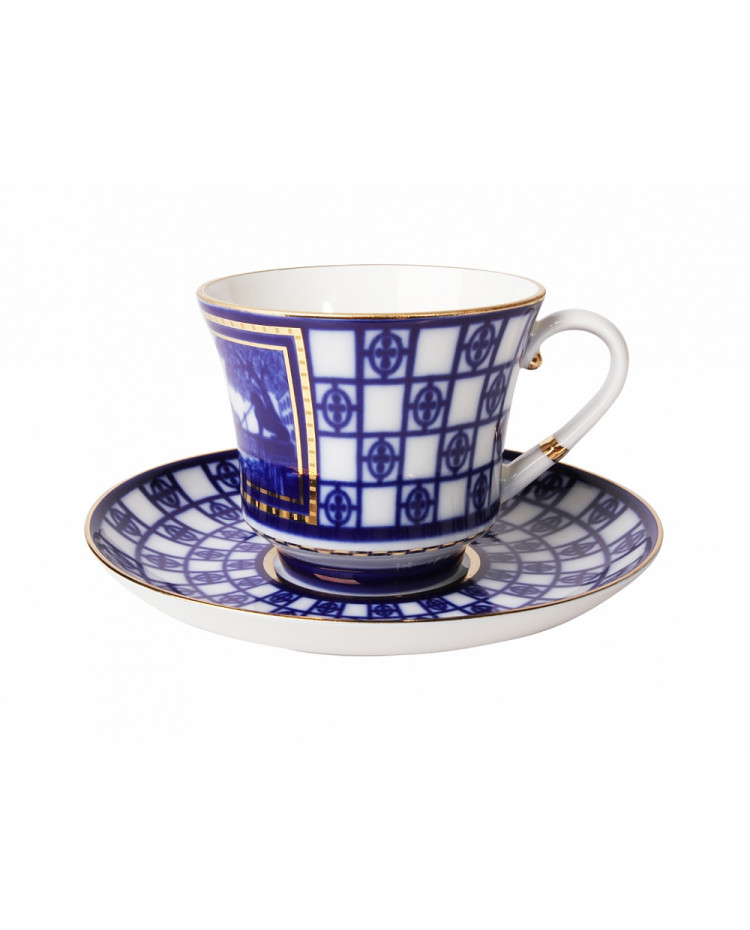 7.4oz 220ml Latte Cup Coffee Cup With Saucer Tea Cup With 