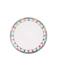 LOMONOSOV IMPERIAL PORCELAIN TEACUP AND SAUCER RADIANT GEOMETRY 235 ML/8 OZ