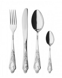 FLATWARE STAINLESS STEEL CUTLERY SET OF 24 GOVERNOR