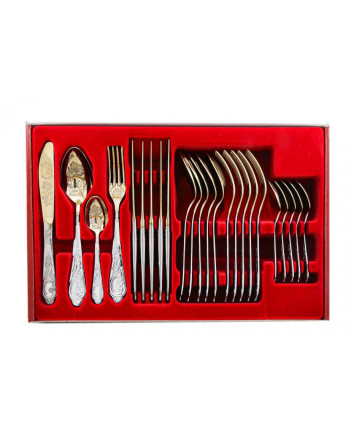 FLATWARE STAINLESS STEEL CUTLERY SET OF 24 GOVERNOR WEDDING GIFT
