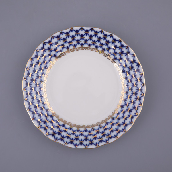 Cobalt Net Side Plate, Tulip Shape, 150 mm