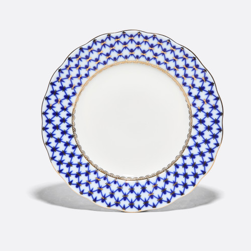 Cobalt Net Side Plate, Tulip Shape, 180 mm