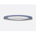 Cobalt Net Oval Dish, European Shape, 380 mm