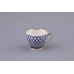 Cobalt Net Lidded Cup and Saucer, Tea Gift 2 Shape