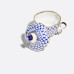 Cobalt Net Lidded Cup and Saucer, Tea Gift 2 Shape