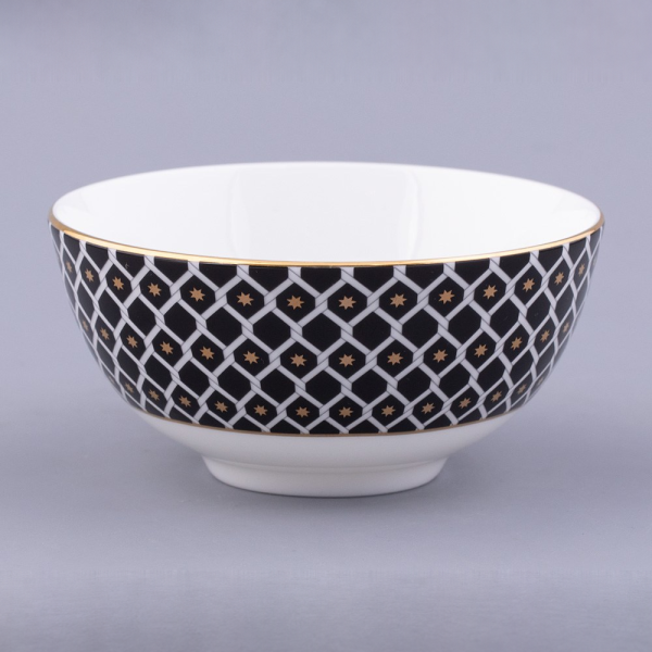 Nero 2 Salad Bowl, Eastern Shape, 113 mm