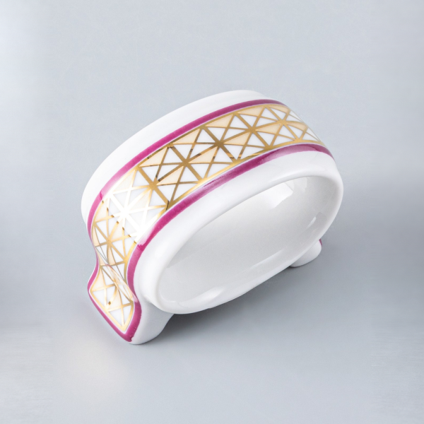 Moscow River Metallic Napkin Ring, Youth Shape