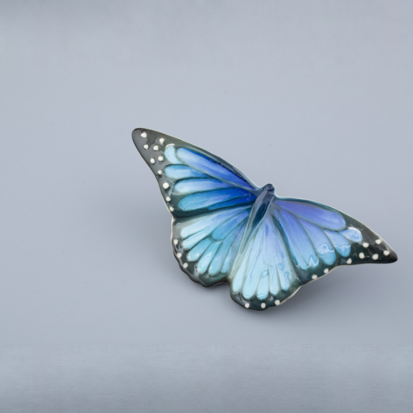 Medium Butterfly Figurine, Blue