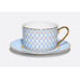 Azur 1 Cup and Saucer, Idyll Shape, 250 ml
