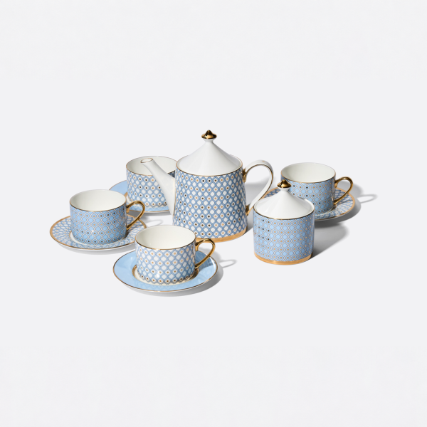 Azur Tea Set, Idyll Shape, for 4, 10 pieces