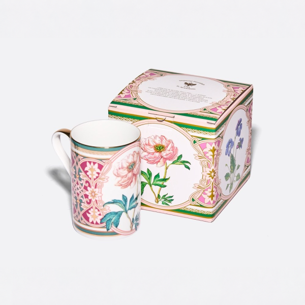 Wonderful Peony Mug, Solo Shape, 400 ml, Gift Set