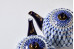 Cobalt Net Tea Set, Tulip Shape, for 6, 14 pieces — photo 16 of 17