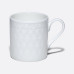 Pearl Net Coffee Cup and Saucer, Idyll Shape