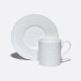 Pearl Net Coffee Cup and Saucer, Idyll Shape