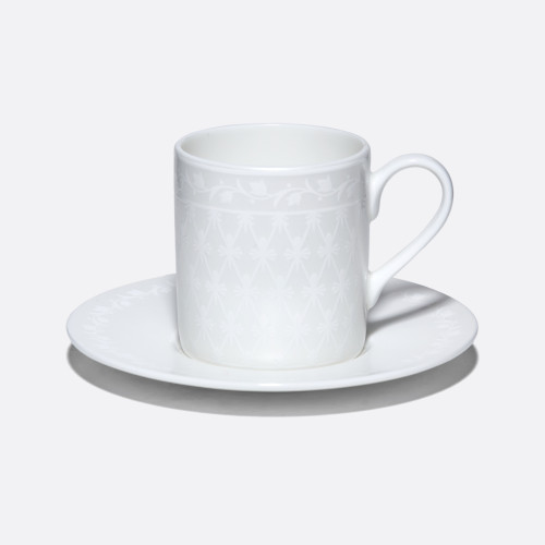 Pearl Net Coffee Cup and Saucer, Idyll Shape