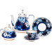Russian Domes 1 Tea Set, Radial Shape, for 6, 22 pieces