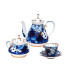 Russian Domes 1 Tea Set, Radial Shape, for 6, 22 pieces