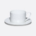Pearl Net Cup and Saucer, Idyll Shape, 250 ml
