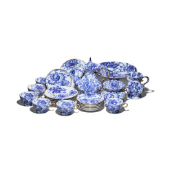 Singing Garden Tea Set, Marquee Shape, for 6, 22 pieces
