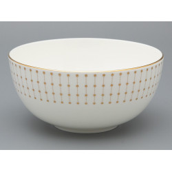 Azur Gold Salad Bowl, Eastern Shape, 195 x 90 mm