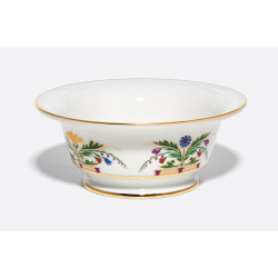 Moscow River Metallic Salad Bowl for 2, Alexandria Shape