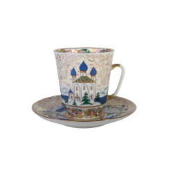 Rus Cup and Saucer, May Shape