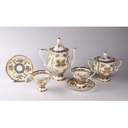 Fantastic Butterflies Coffee Set, Katerina Shape, for 6, 14 pieces