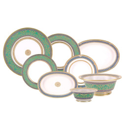 Golden-2 Dinner Set, European-2 Shape, for 6, 24 pieces, 52%