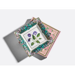 Violet Cut Trinket Box, Square Shape, Gift Set