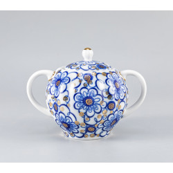 Winding Twig Sugar Bowl, Tulip Shape