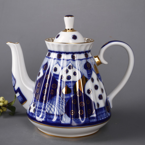 Russian Domes 1 Teapot, Radial Shape