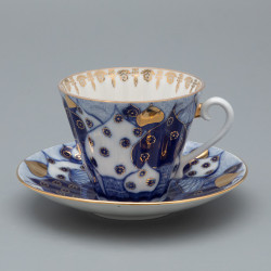 Russian Domes 1 Tea Cup and Saucer, Radial Shape