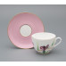 Rosie Cup and Saucer, Spring-2 Shape, Pink, Gift Set
