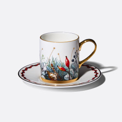 Calenda Coffee Cup and Saucer, Idyll Shape
