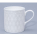 Pearl Net Coffee Cup and Saucer, Idyll Shape