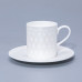 Pearl Net Coffee Cup and Saucer, Idyll Shape
