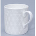 Pearl Net Coffee Cup and Saucer, Idyll Shape