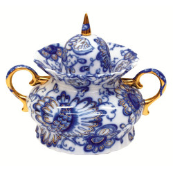 Singing Garden Sugar Bowl, Marquee Shape