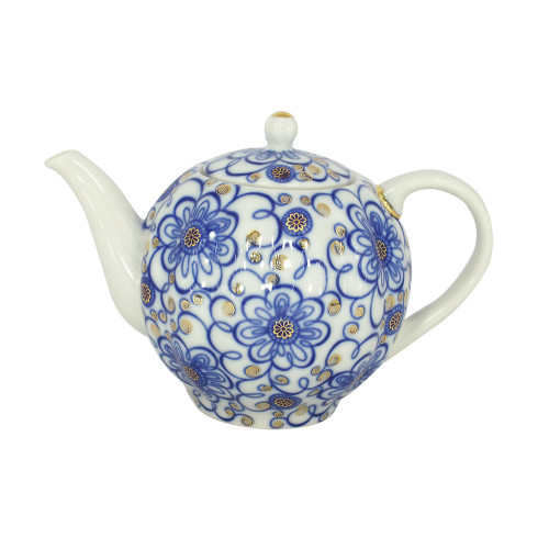Winding Twig Teapot, Tulip Shape