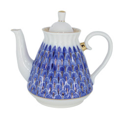 Forget-Me-Not Teapot, Radial Shape