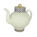 Cobalt Net Teapot, Wave Shape Cobalt Net Teapot, Wave Shape